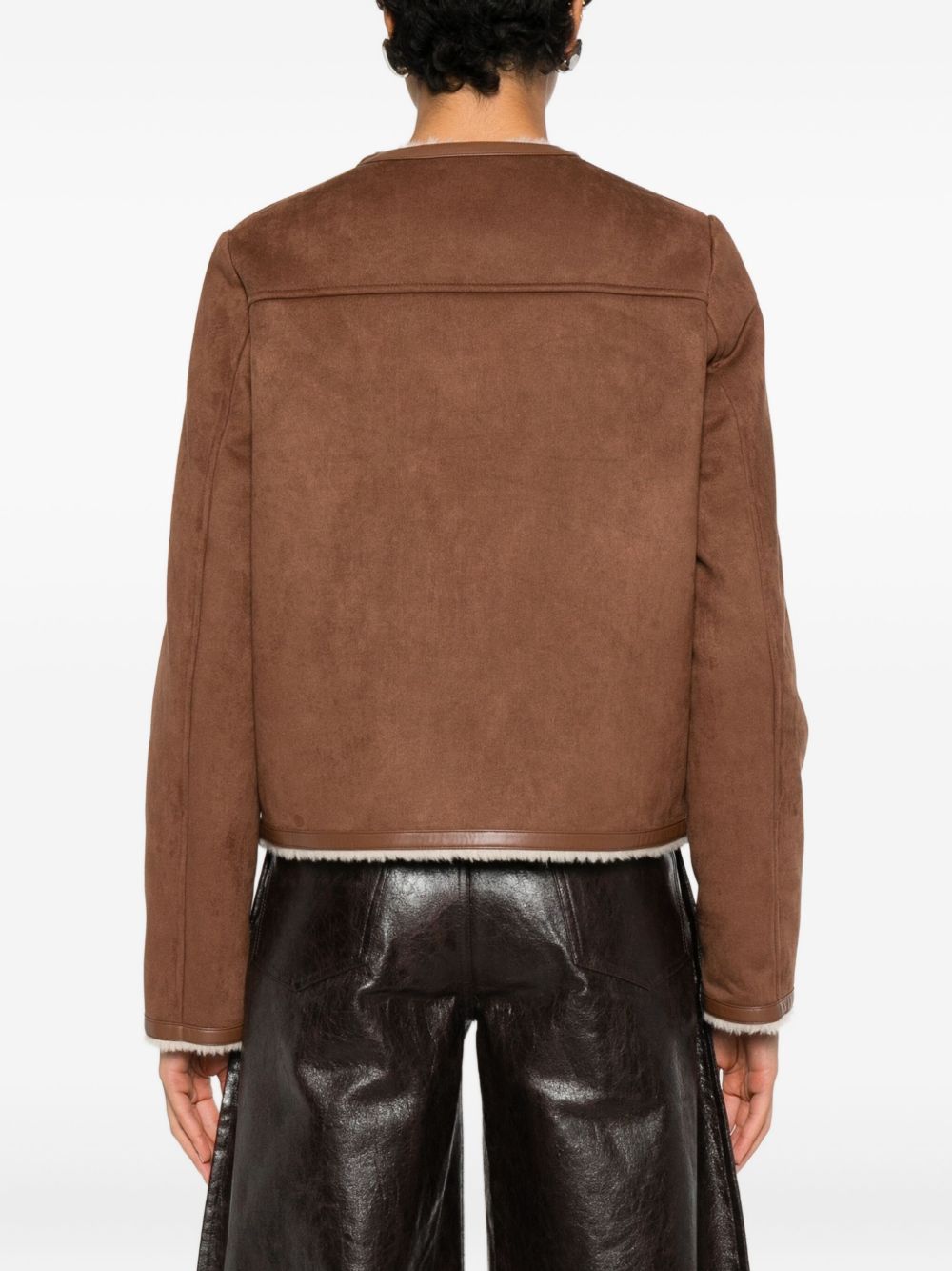 Semicouture Jackets Brown