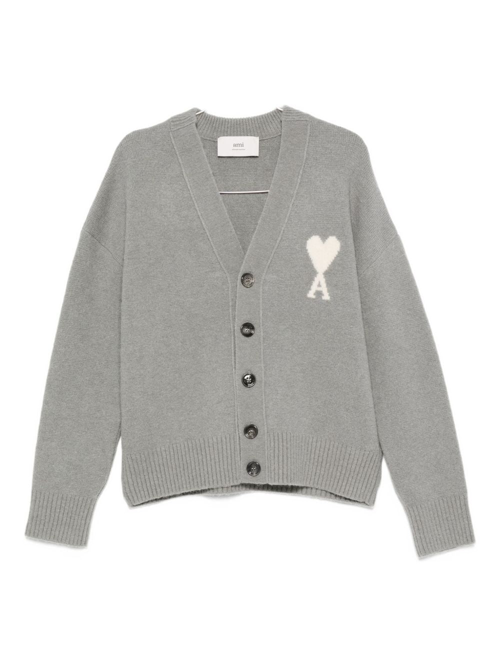 Ami Paris Sweaters Grey