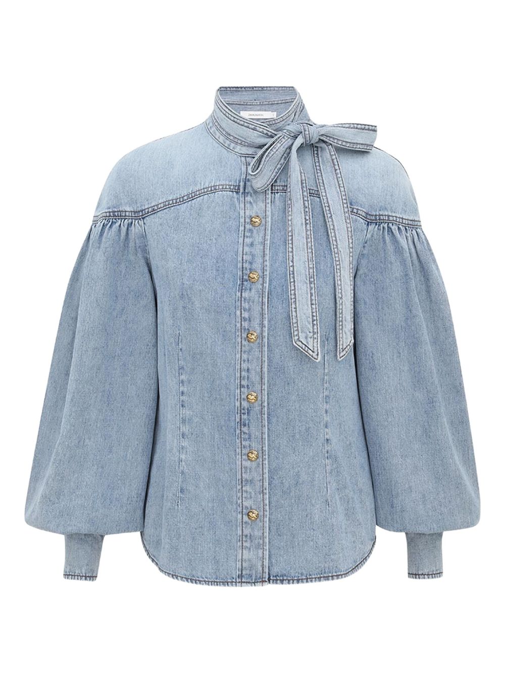 Zimmermann Shirts Clear Blue