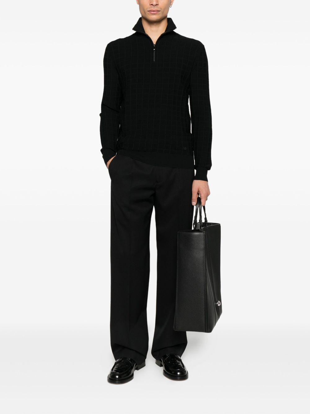 Emporio Armani Sweaters Black