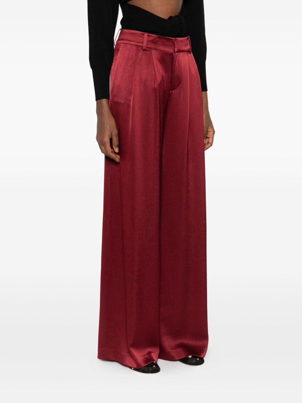Alice + Olivia Trousers Bordeaux
