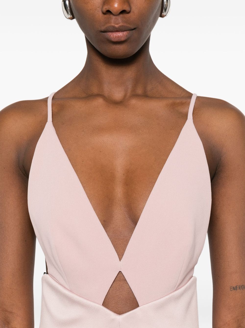 Solace London V-neck Avallon maxi dress