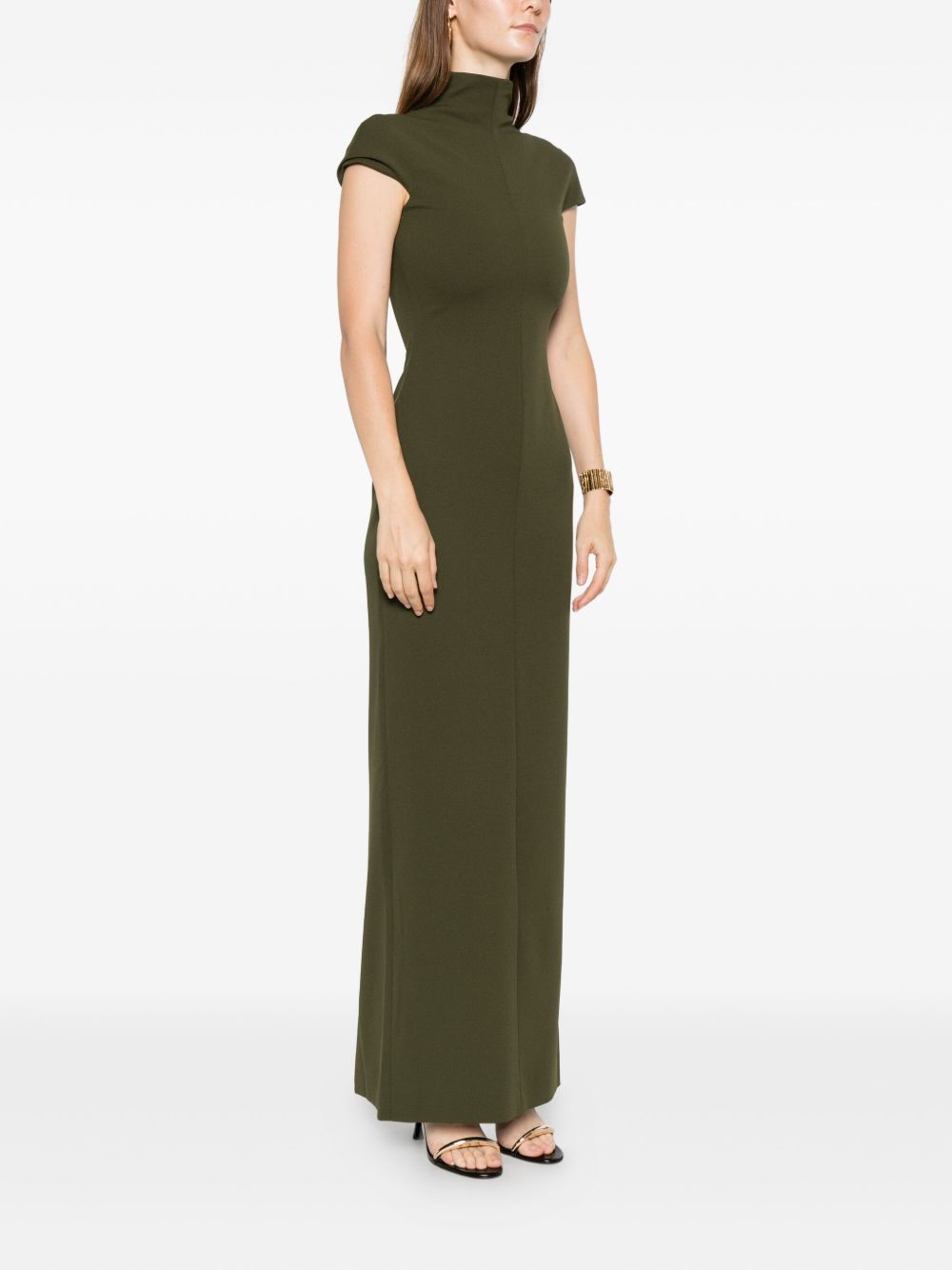 Solace London Dresses Green