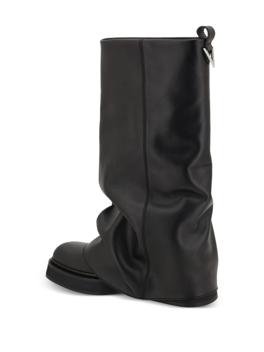 The Attico ''Robin'' black combat boot