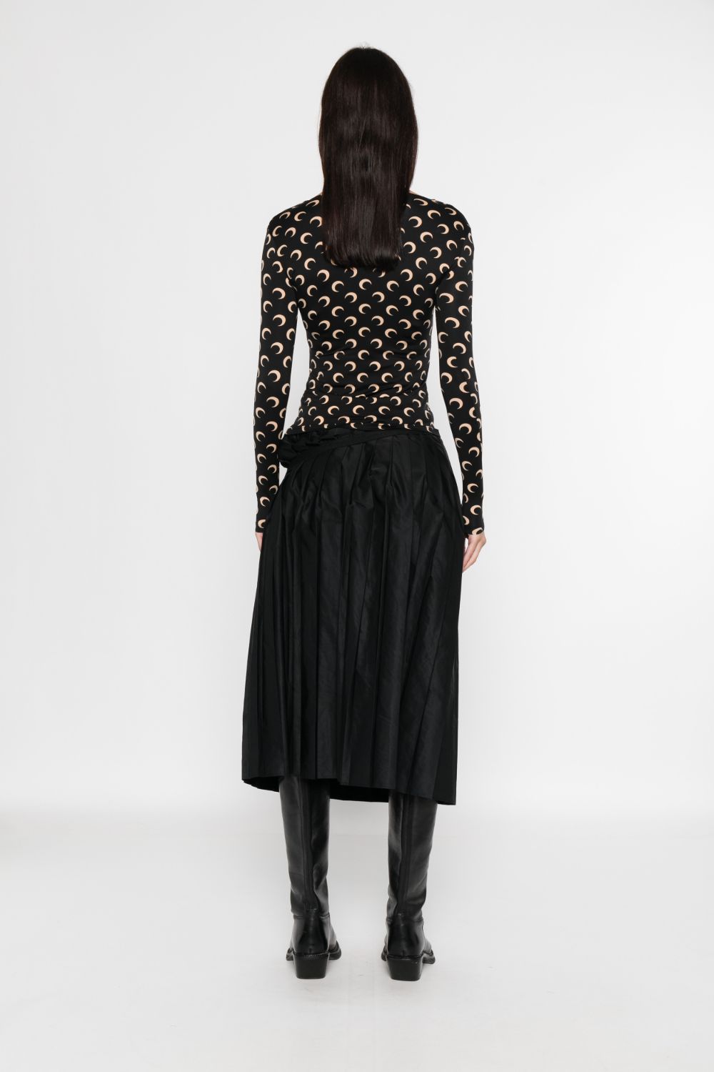 MARINE SERRE Top Black