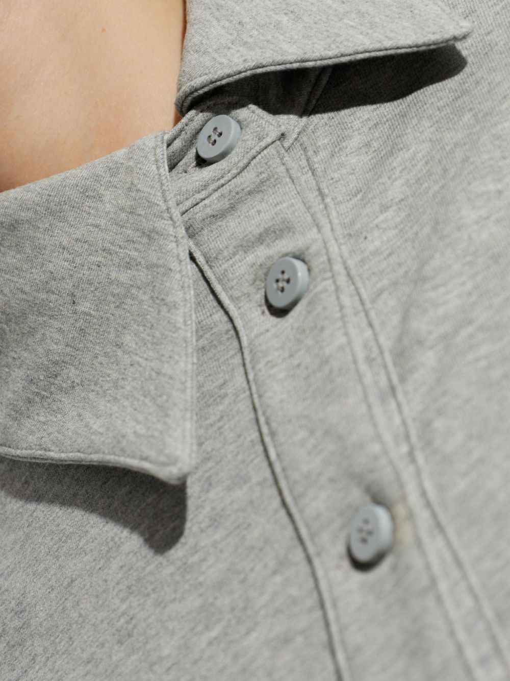 The Attico Cotton polo shirt