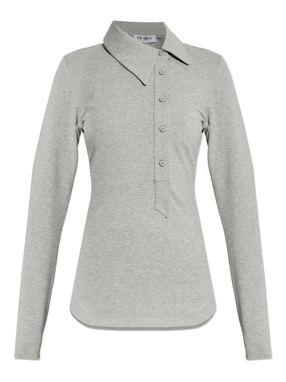 The Attico Cotton polo shirt