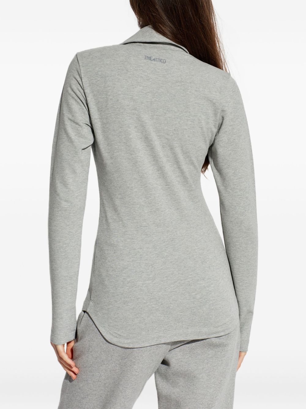 The Attico Cotton polo shirt