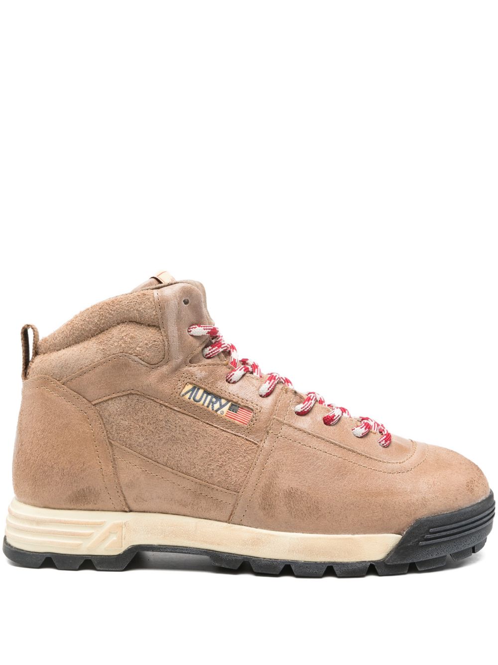 AUTRY Boots Leather Brown