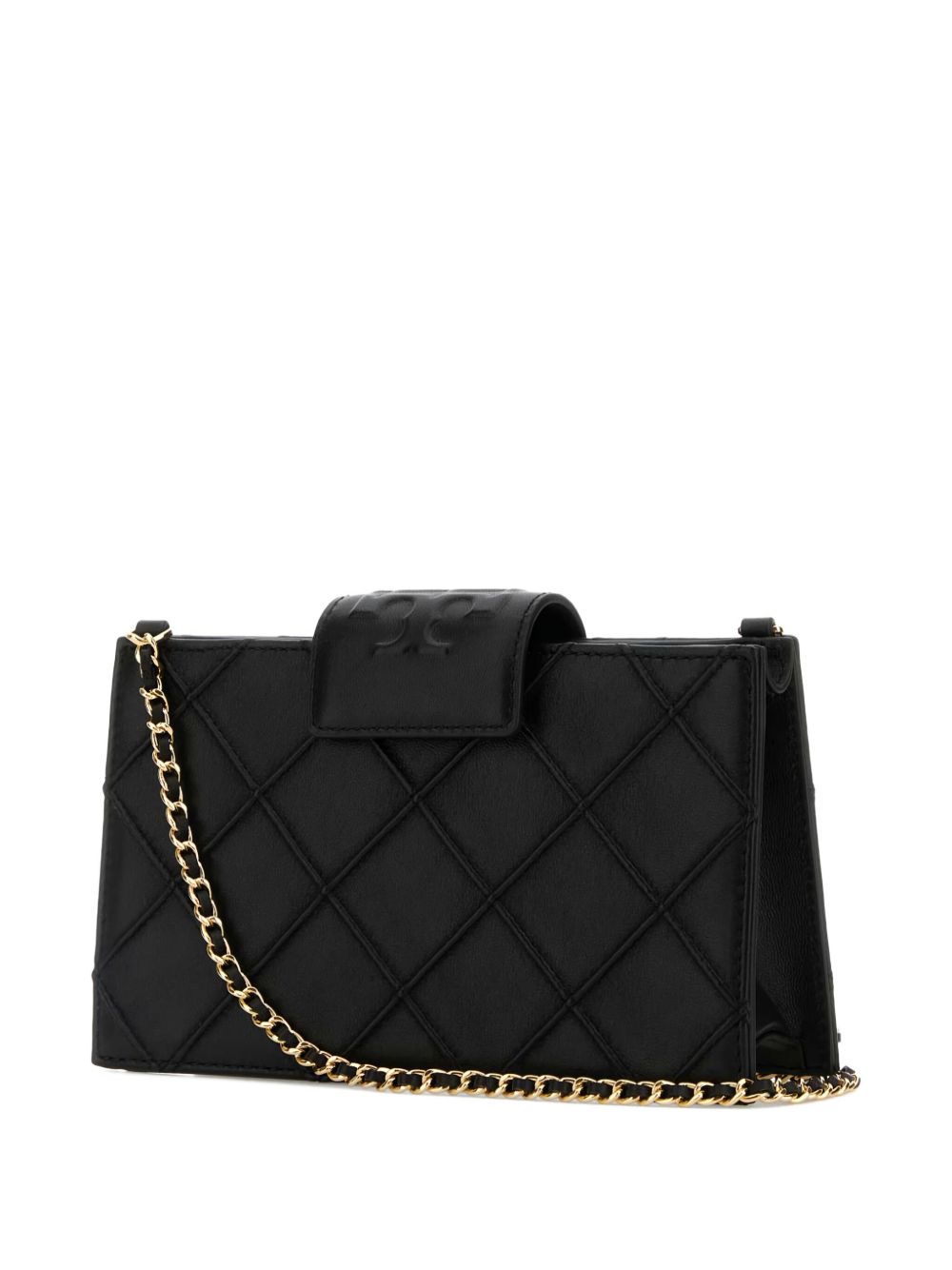 Tory Burch Fleming Soft Mini Wallet With Chain