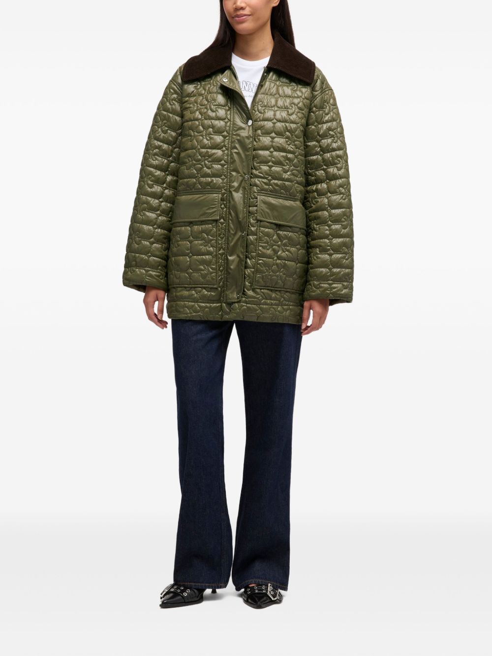 Ganni Quilted jacket
