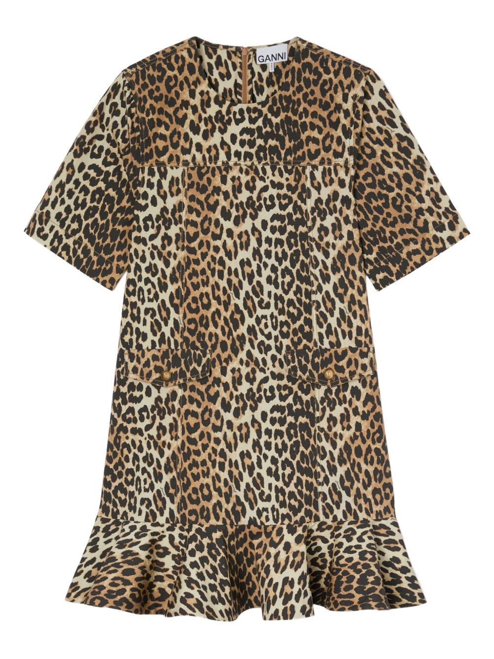 Ganni Organic cotton mini dress