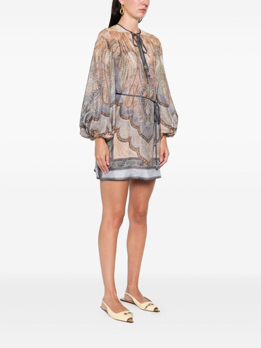 Zimmermann Wanderlust silk tunic
