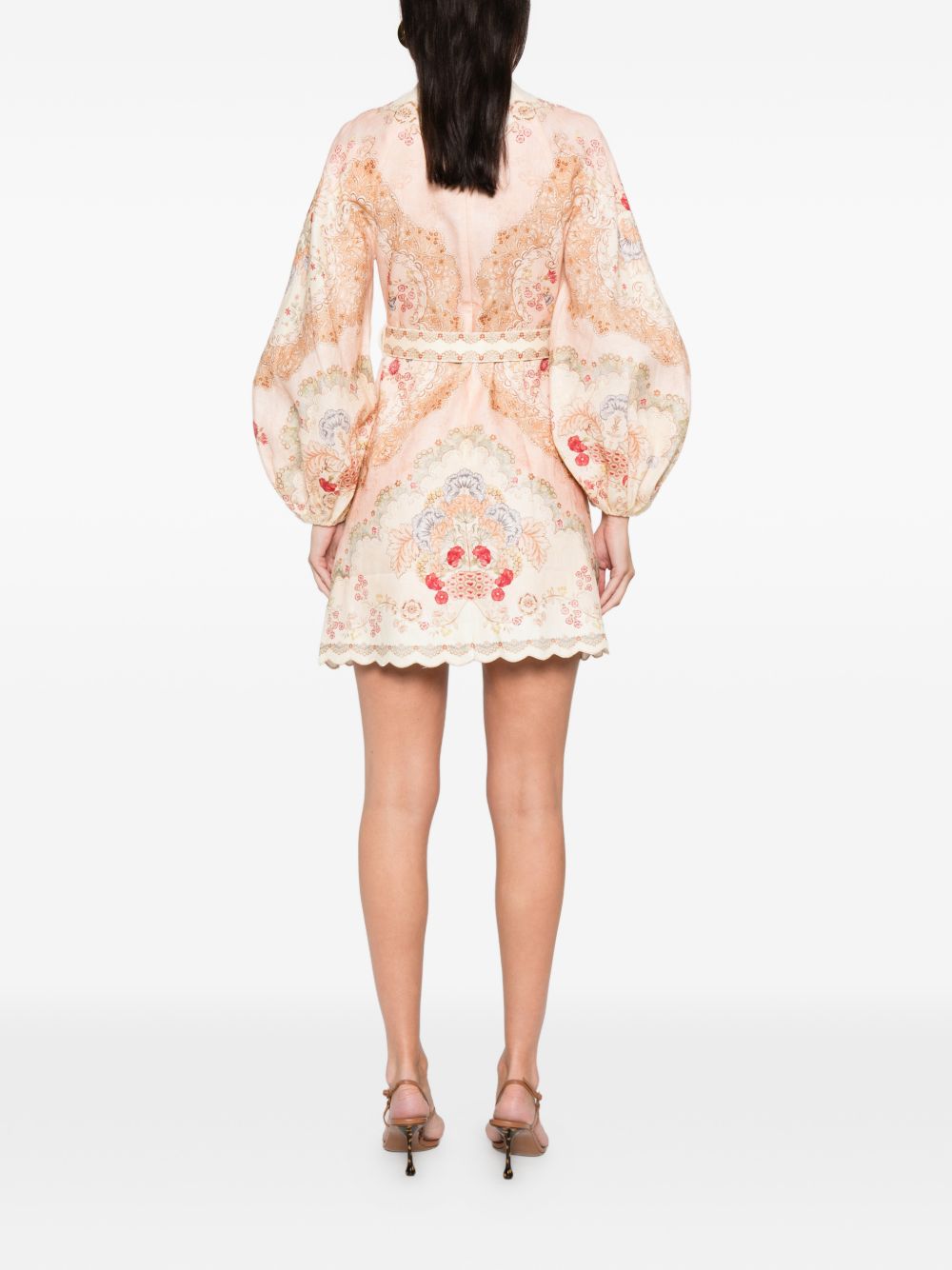 Zimmermann Daylight linen mini dress