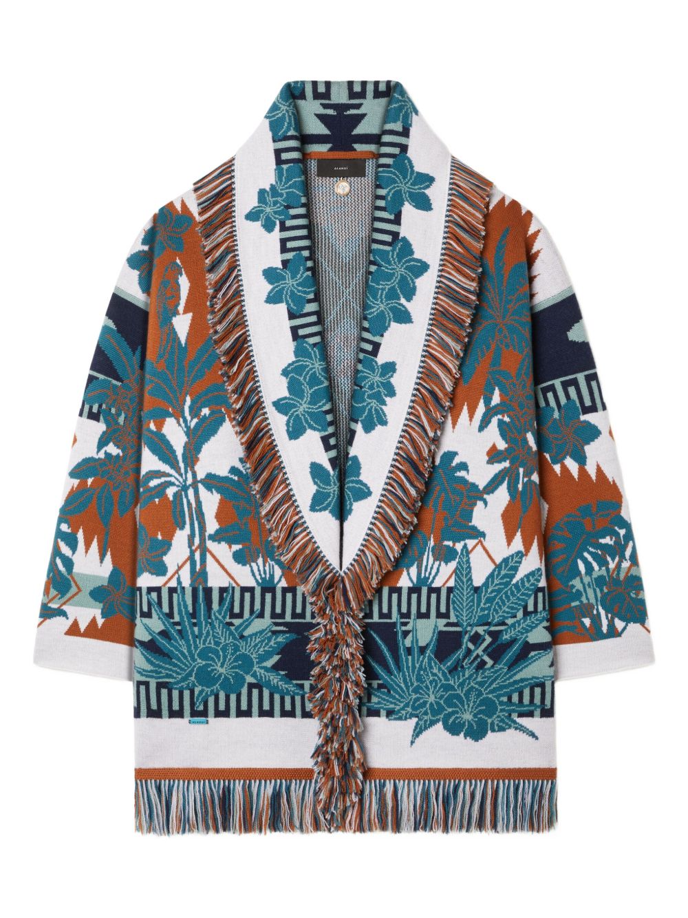 Alanui Island Soul wool cardigan