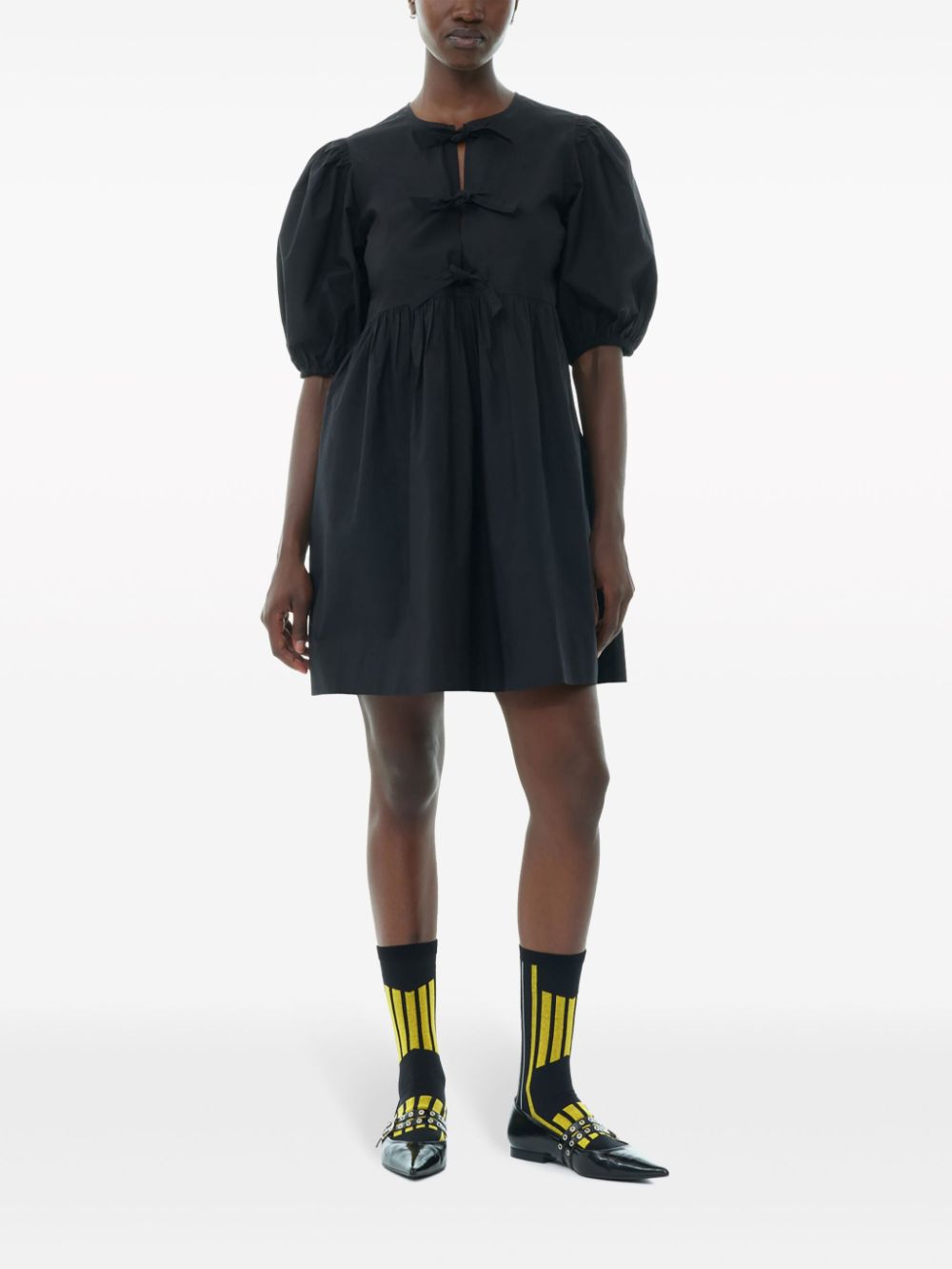Ganni Organic cotton mini dress