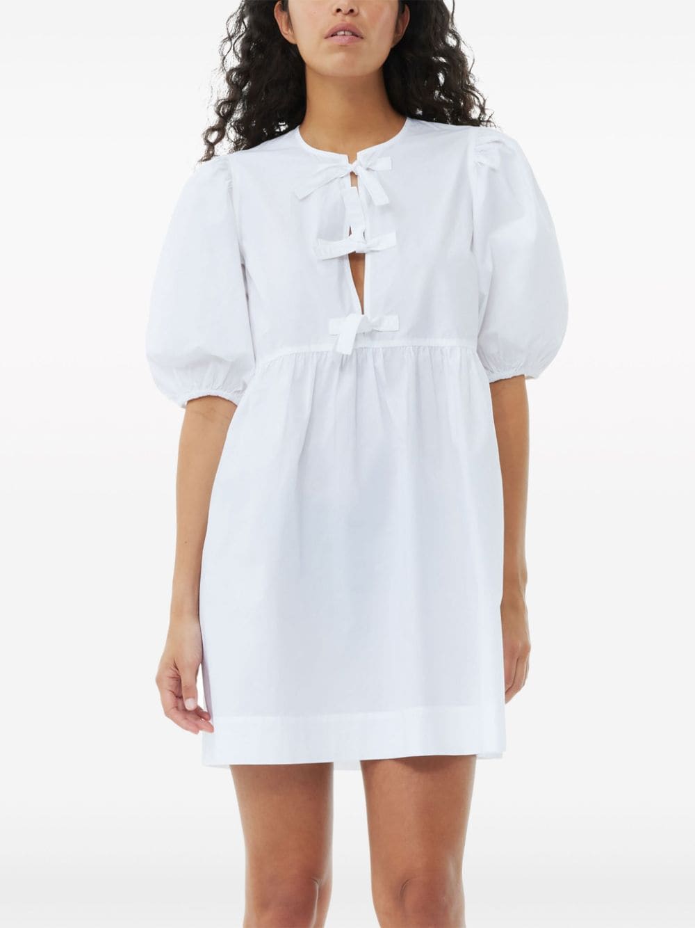 Ganni Organic cotton mini dress