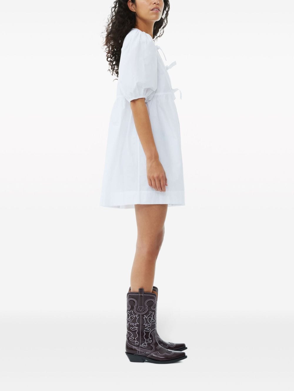 Ganni Organic cotton mini dress