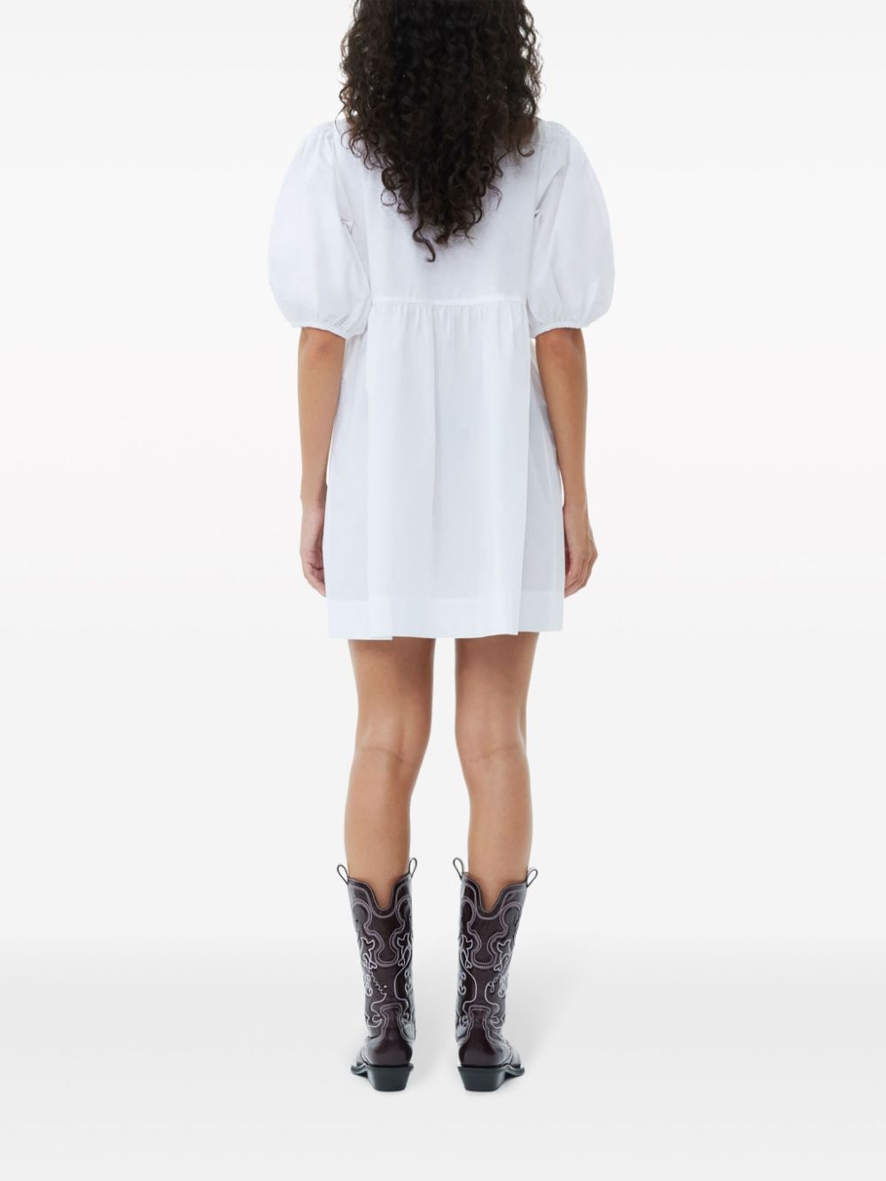 Ganni Organic cotton mini dress