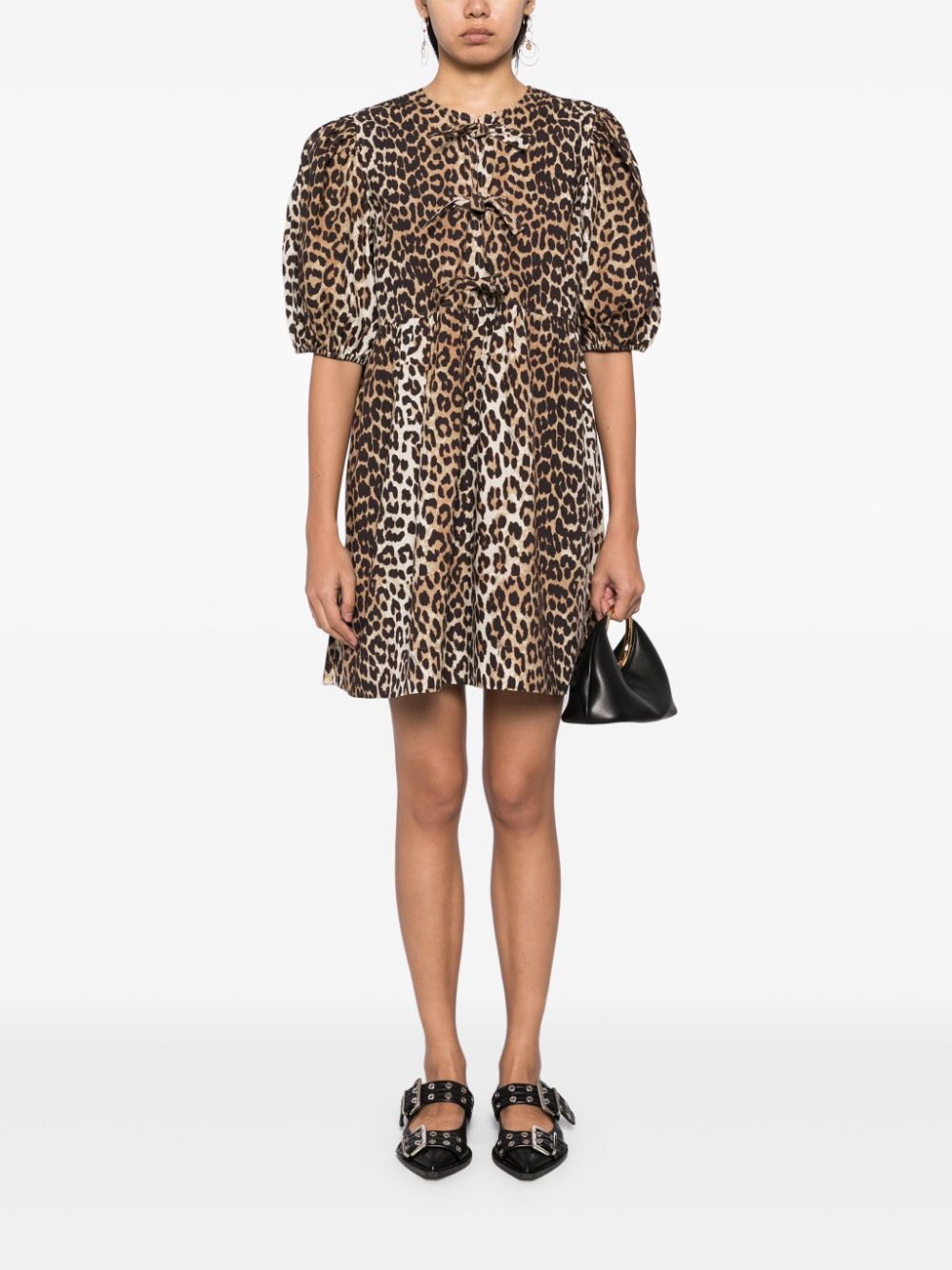 Ganni Organic cotton mini dress