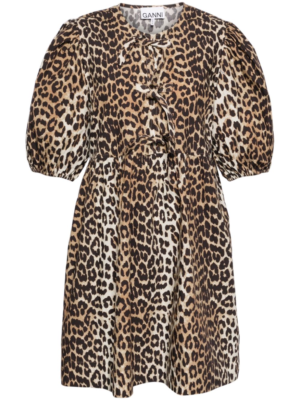 Ganni Organic cotton mini dress