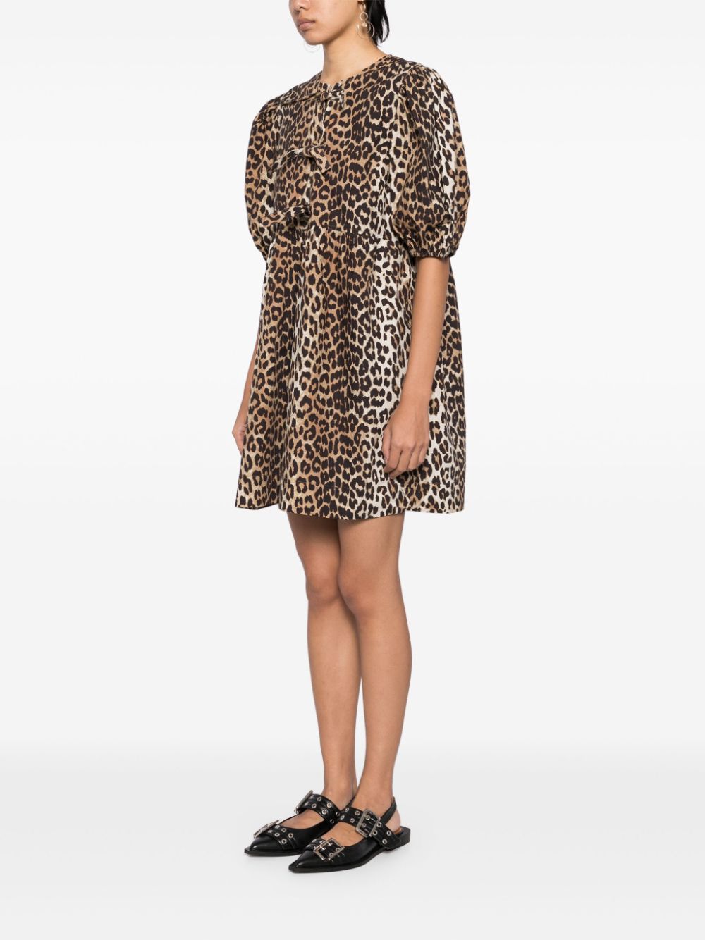 Ganni Organic cotton mini dress