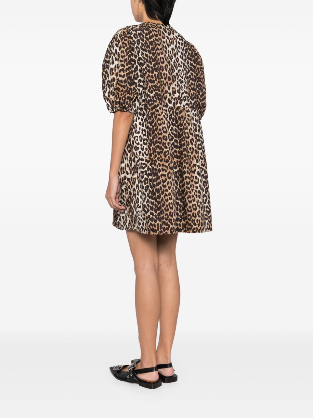 Ganni Organic cotton mini dress
