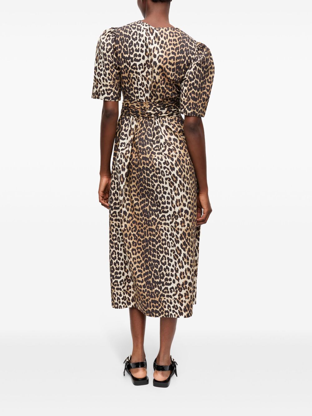 Ganni Organic cotton midi dress