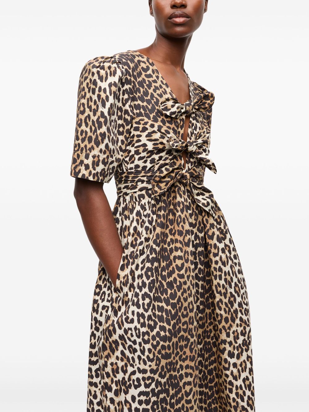 Ganni Organic cotton midi dress