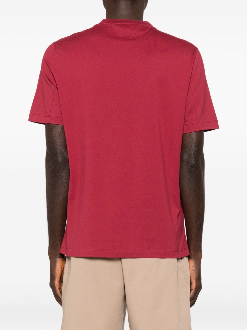 Brunello Cucinelli T-shirts and Polos Red