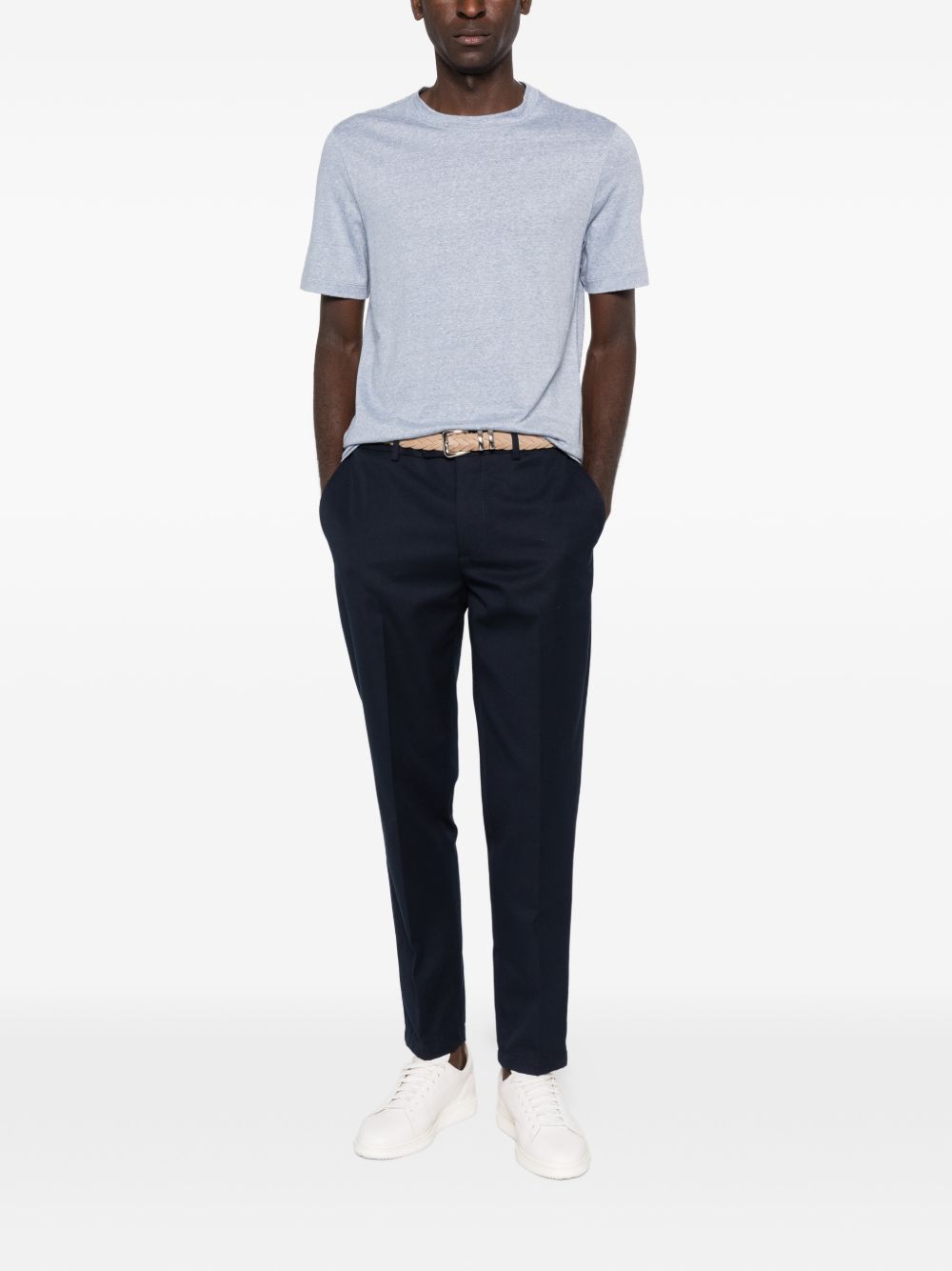 Brunello Cucinelli T-shirts and Polos Clear Blue