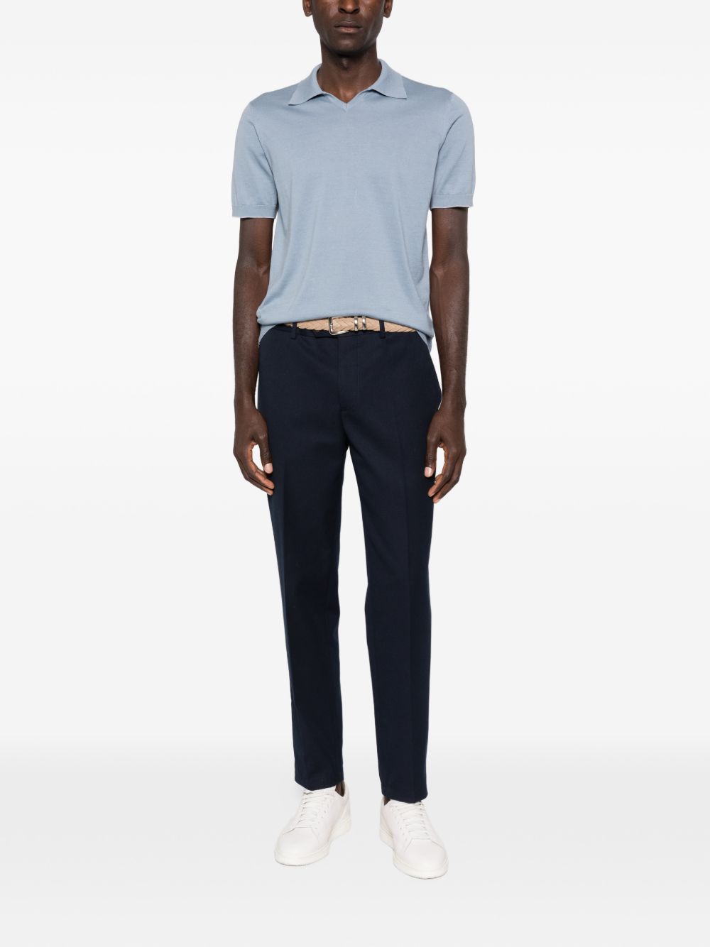 Brunello Cucinelli T-shirts and Polos Clear Blue