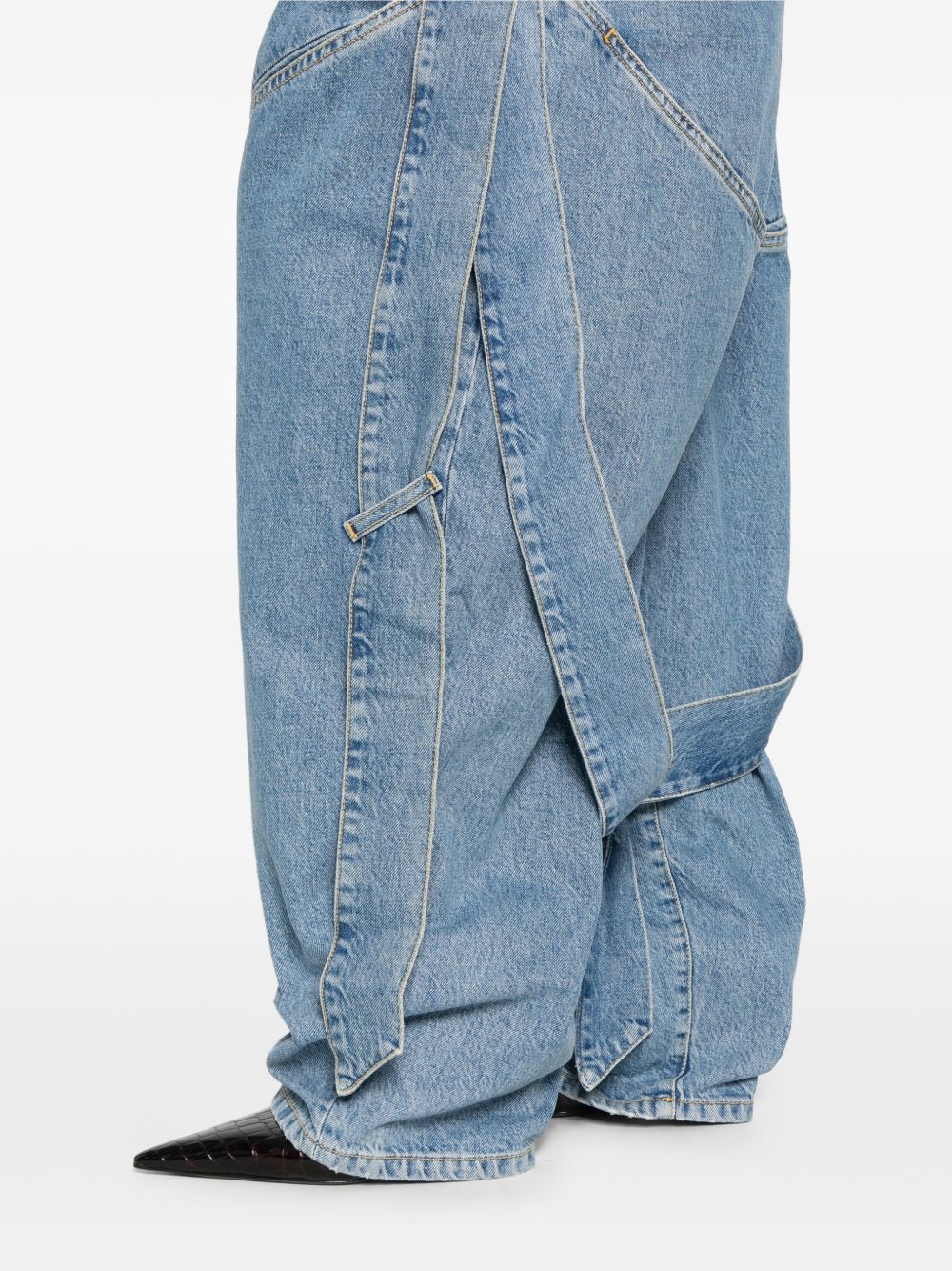The Attico Jeans Clear Blue