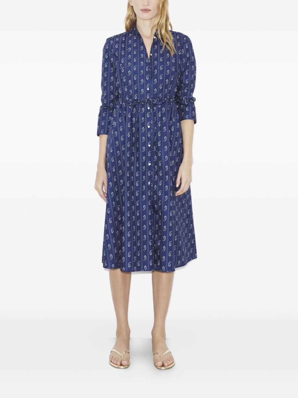 Tory Burch Printed cotton shirtdress