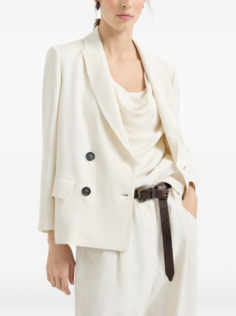 Brunello Cucinelli Jackets Cream