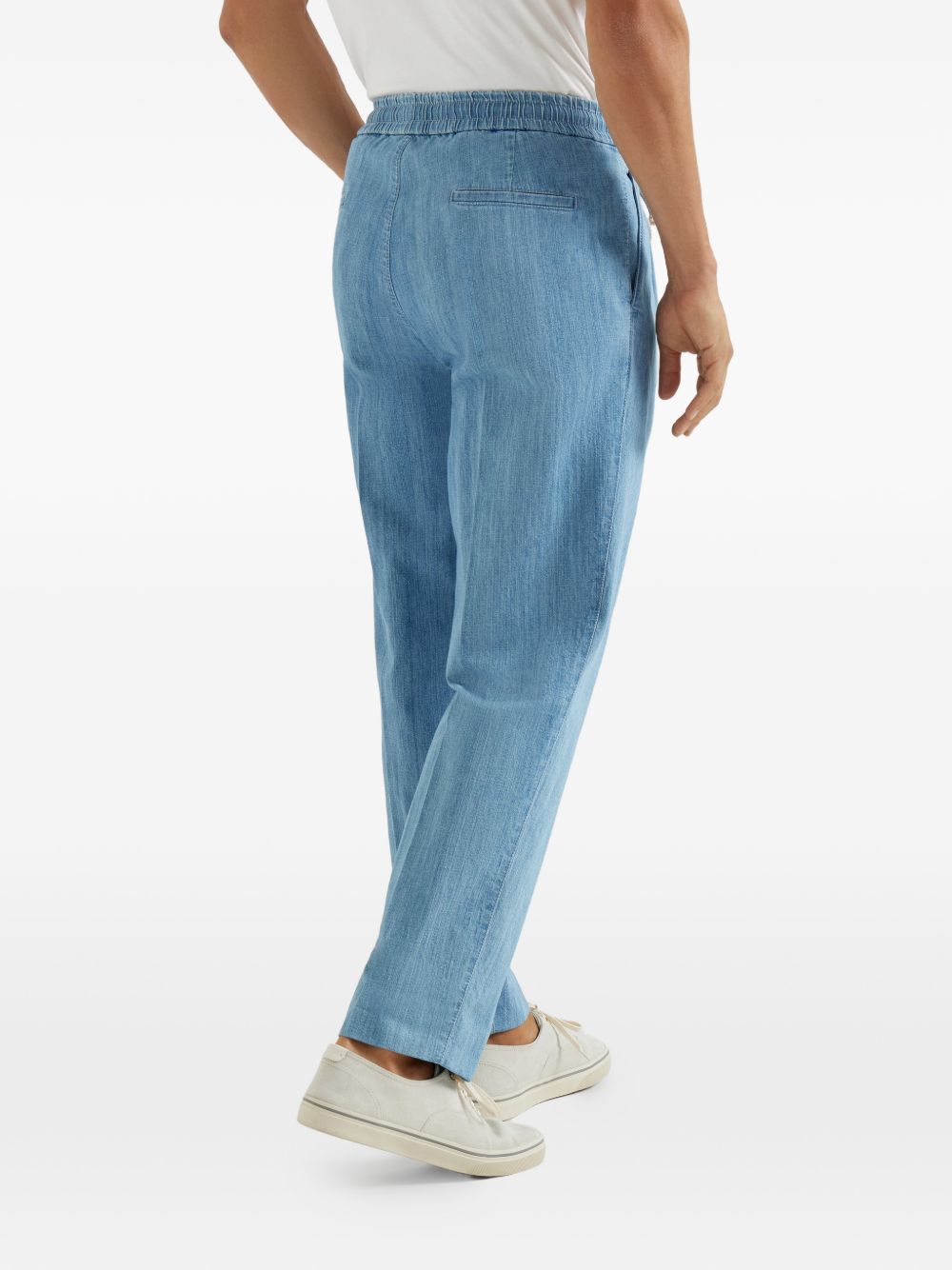 Brunello Cucinelli Trousers Clear Blue