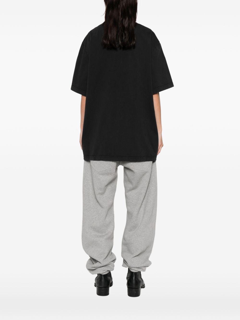 The Attico T-shirts and Polos Black