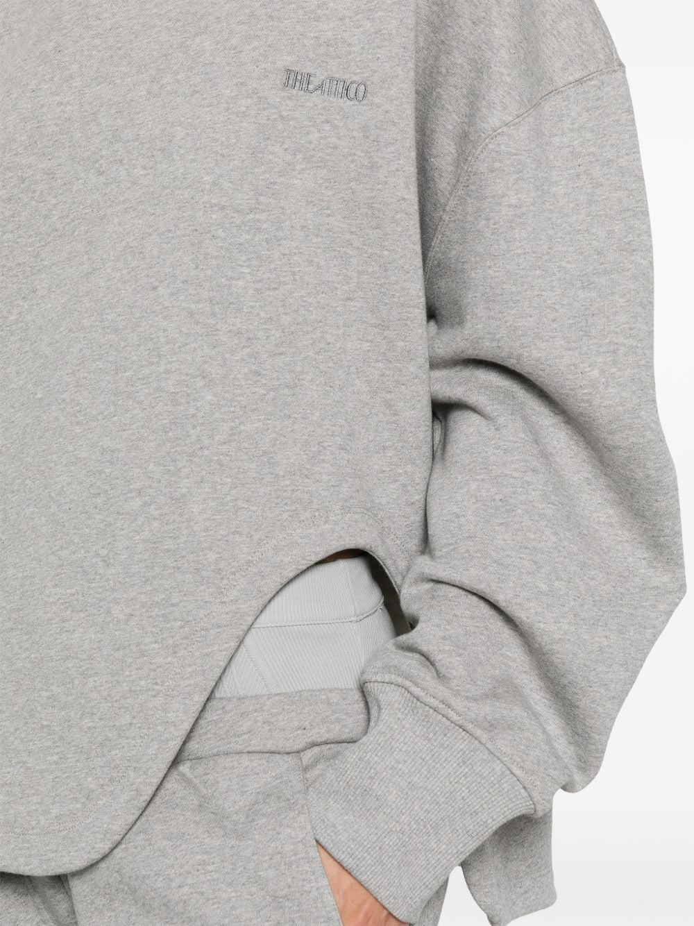 The Attico Sweaters Grey