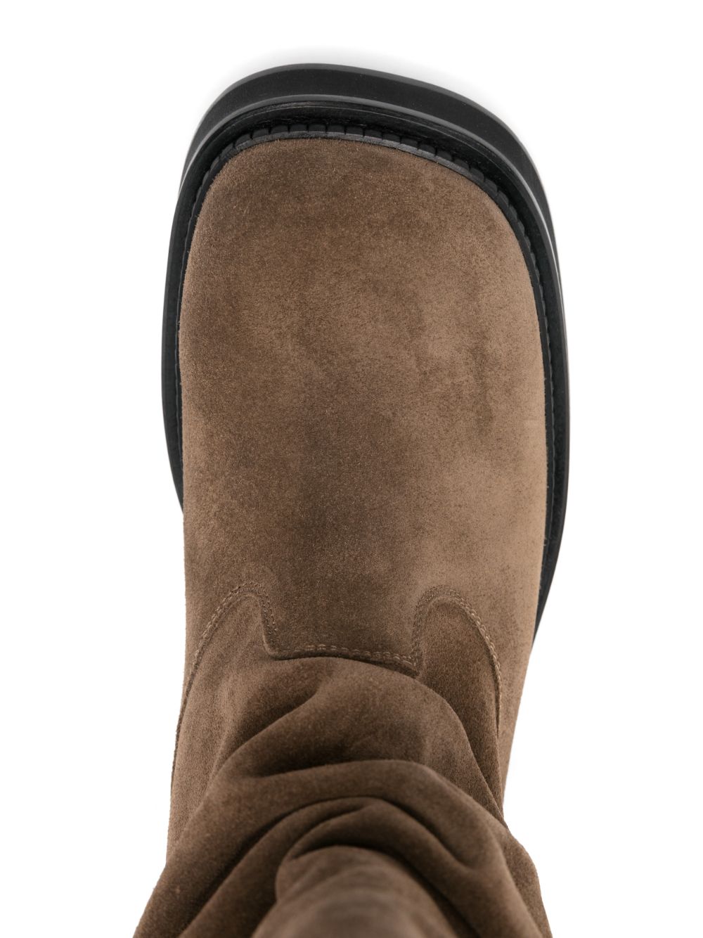 The Attico Boots Brown
