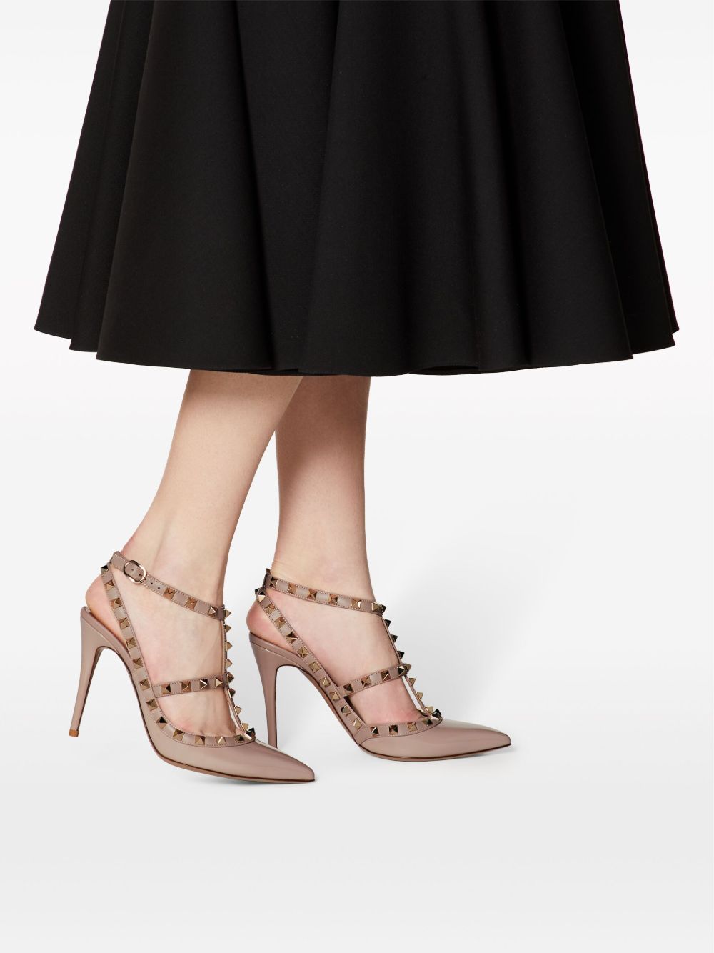 Valentino Garavani Rockstud Caged Pump 100Mm