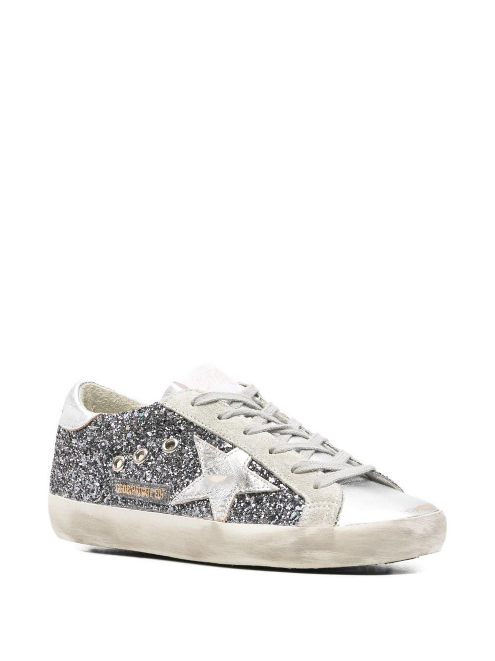Golden Goose Super Star Women's with glitter