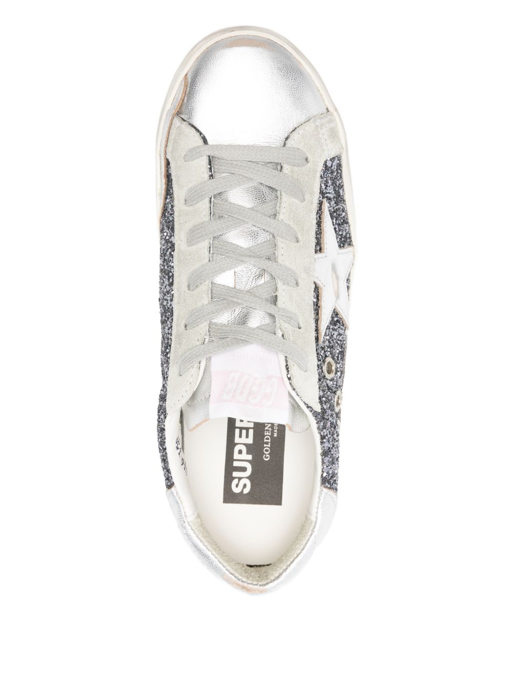 Golden Goose Super Star Women's with glitter