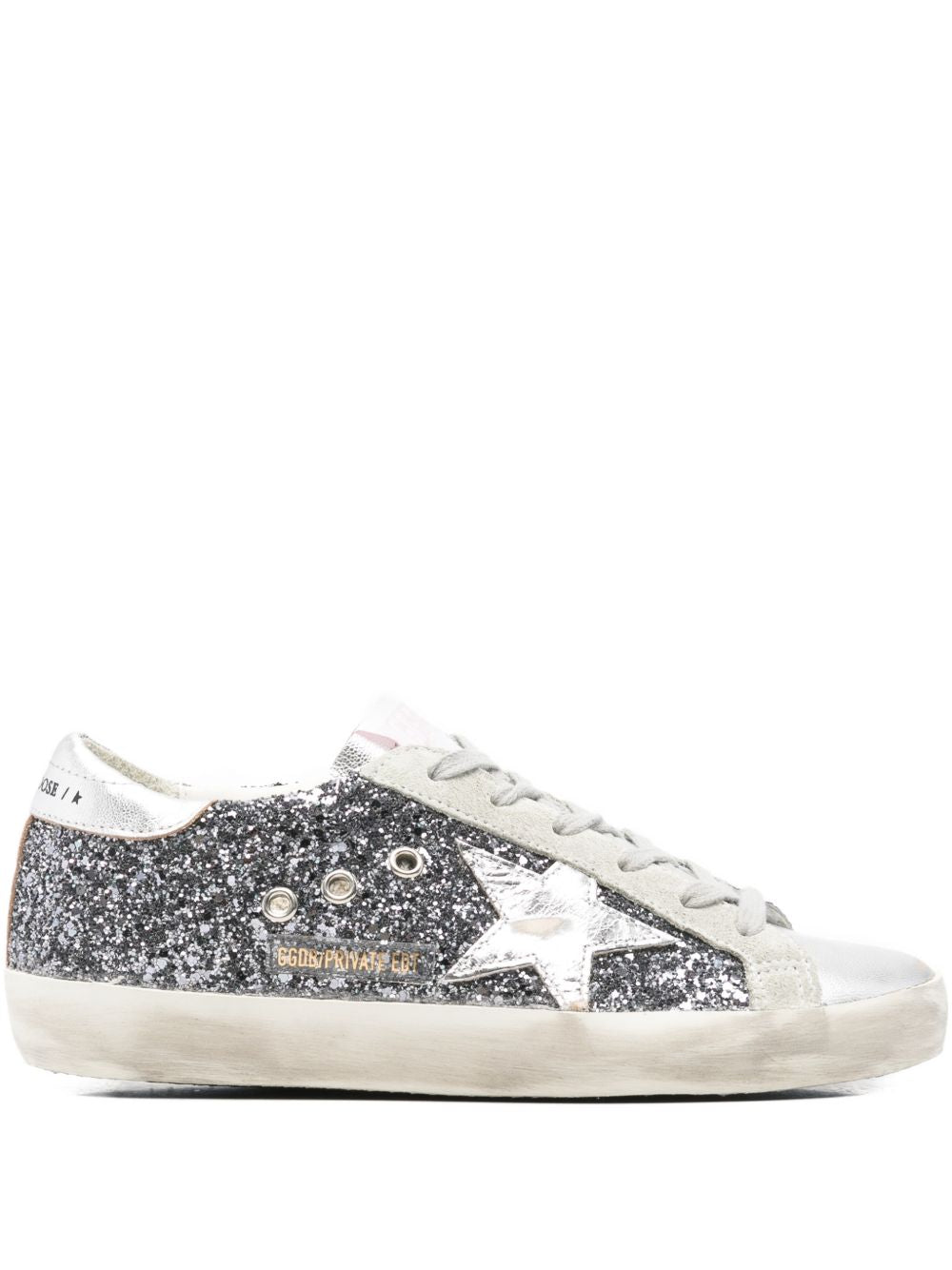 Golden Goose Super Star Women's with glitter