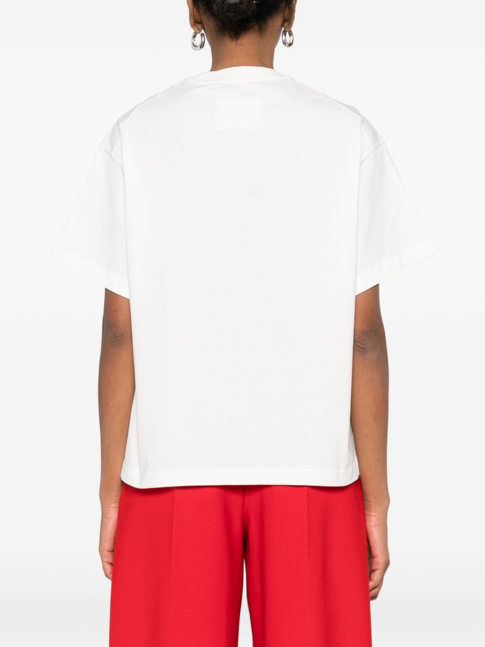 Jil Sander Logo cotton t-shirt