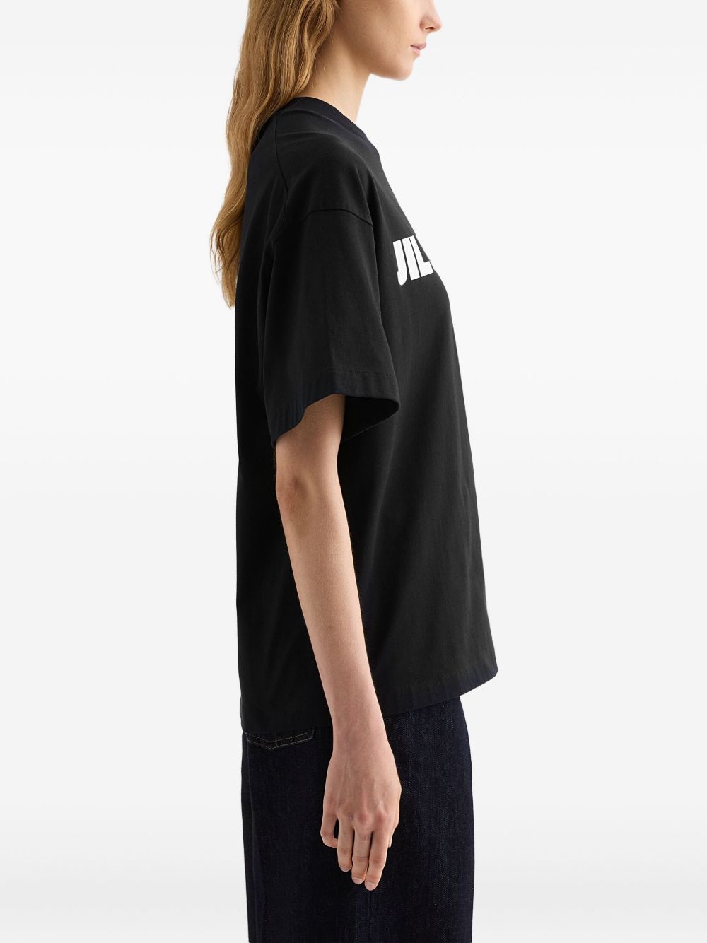 Jil Sander Logo cotton t-shirt