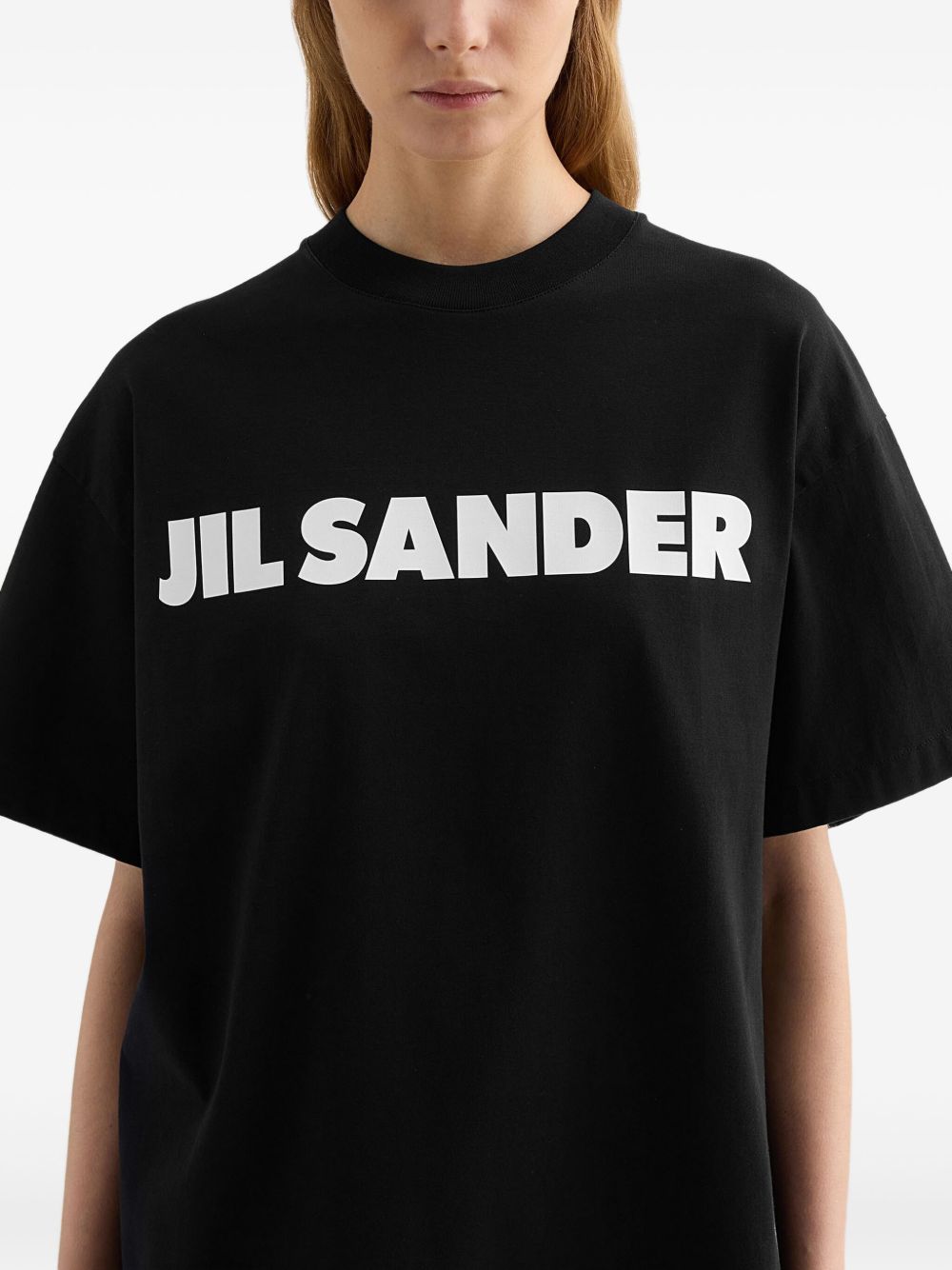 Jil Sander Logo cotton t-shirt