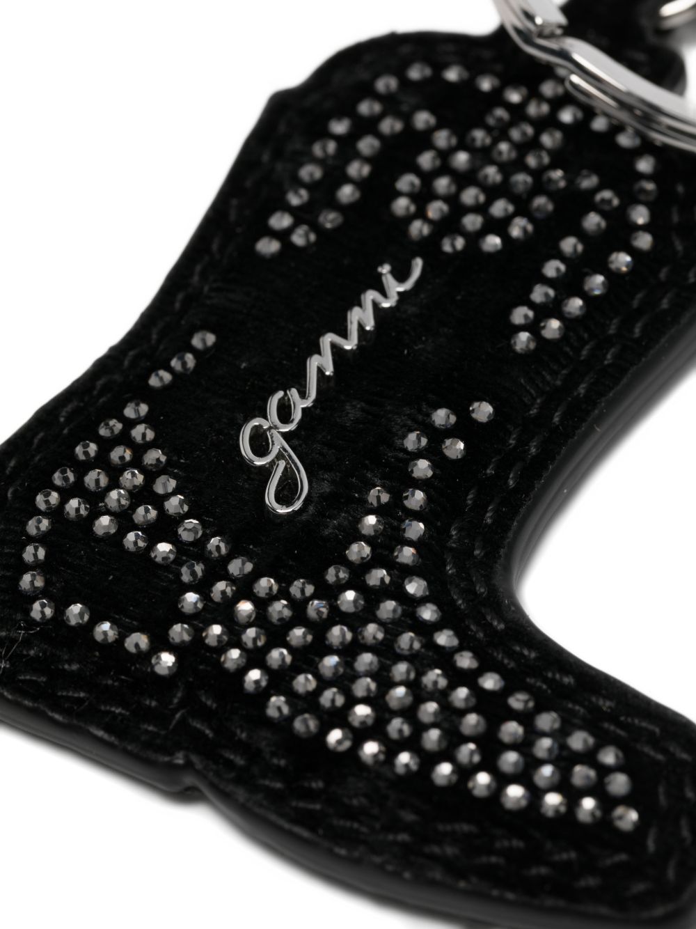GANNI Keychains Black