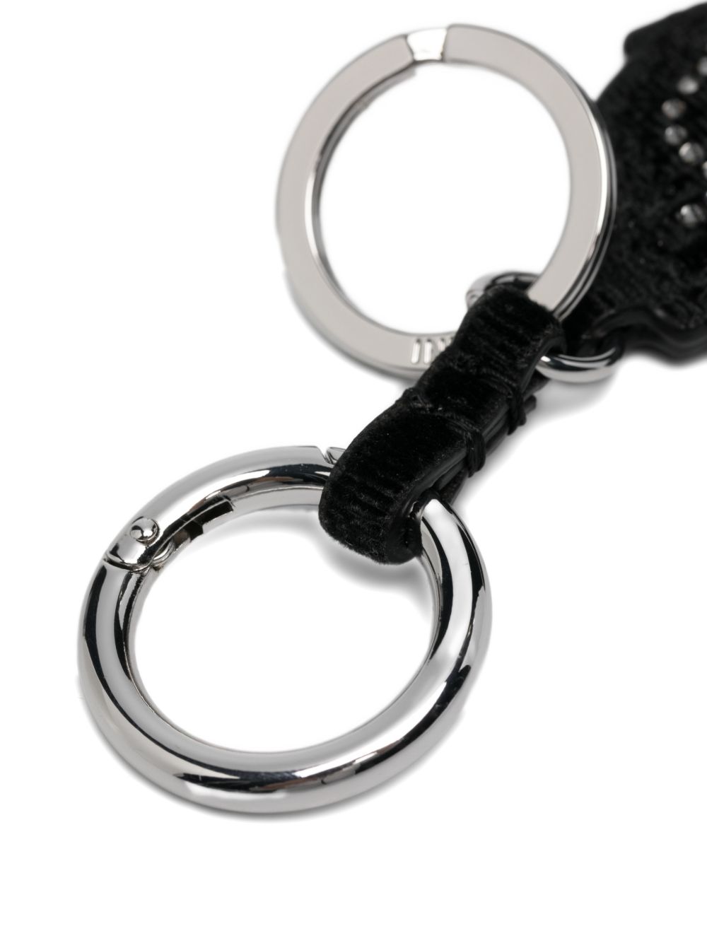 GANNI Keychains Black