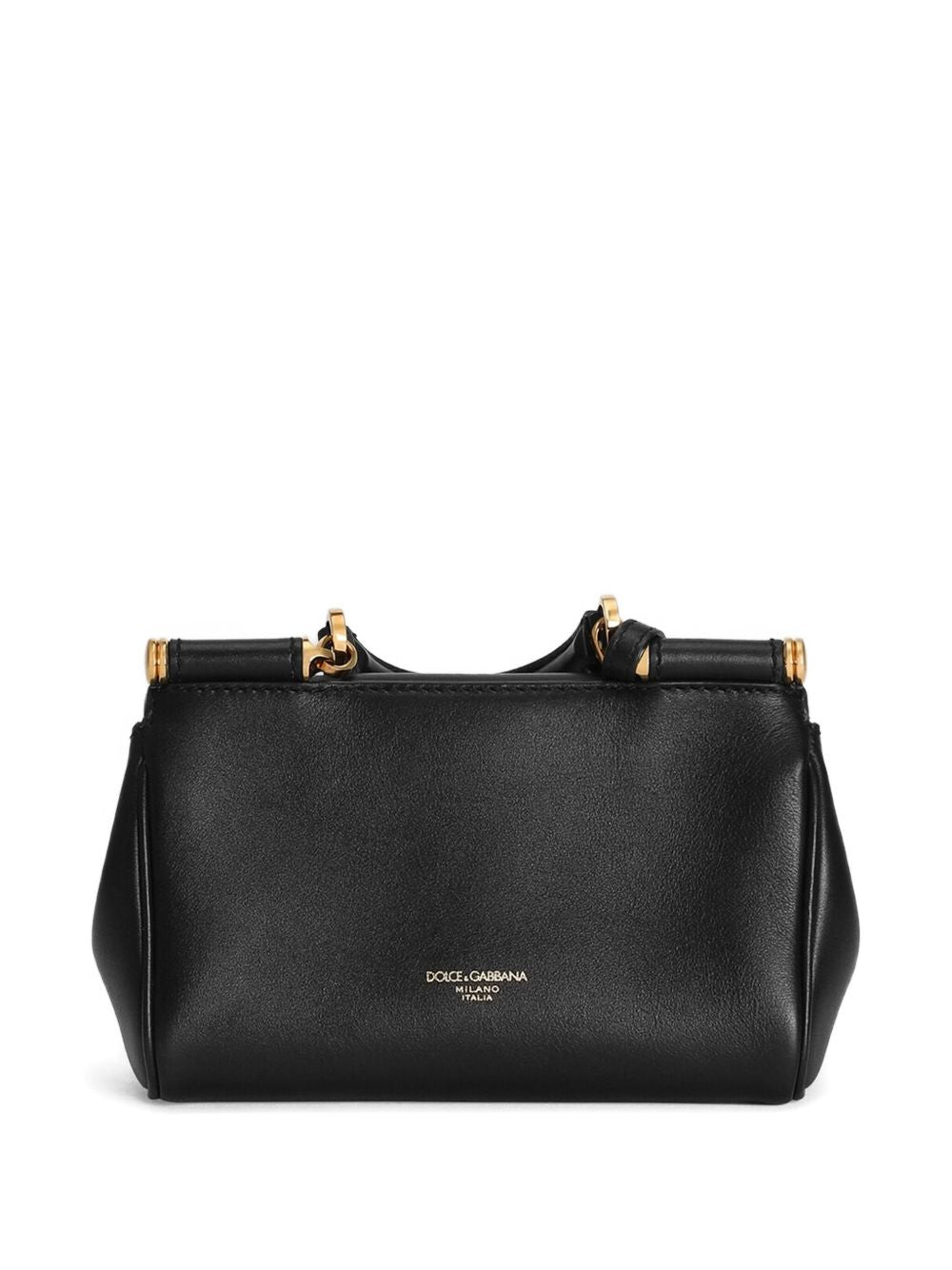 Dolce & Gabbana My Sicily Mini Handbag In Plongé Calfskin