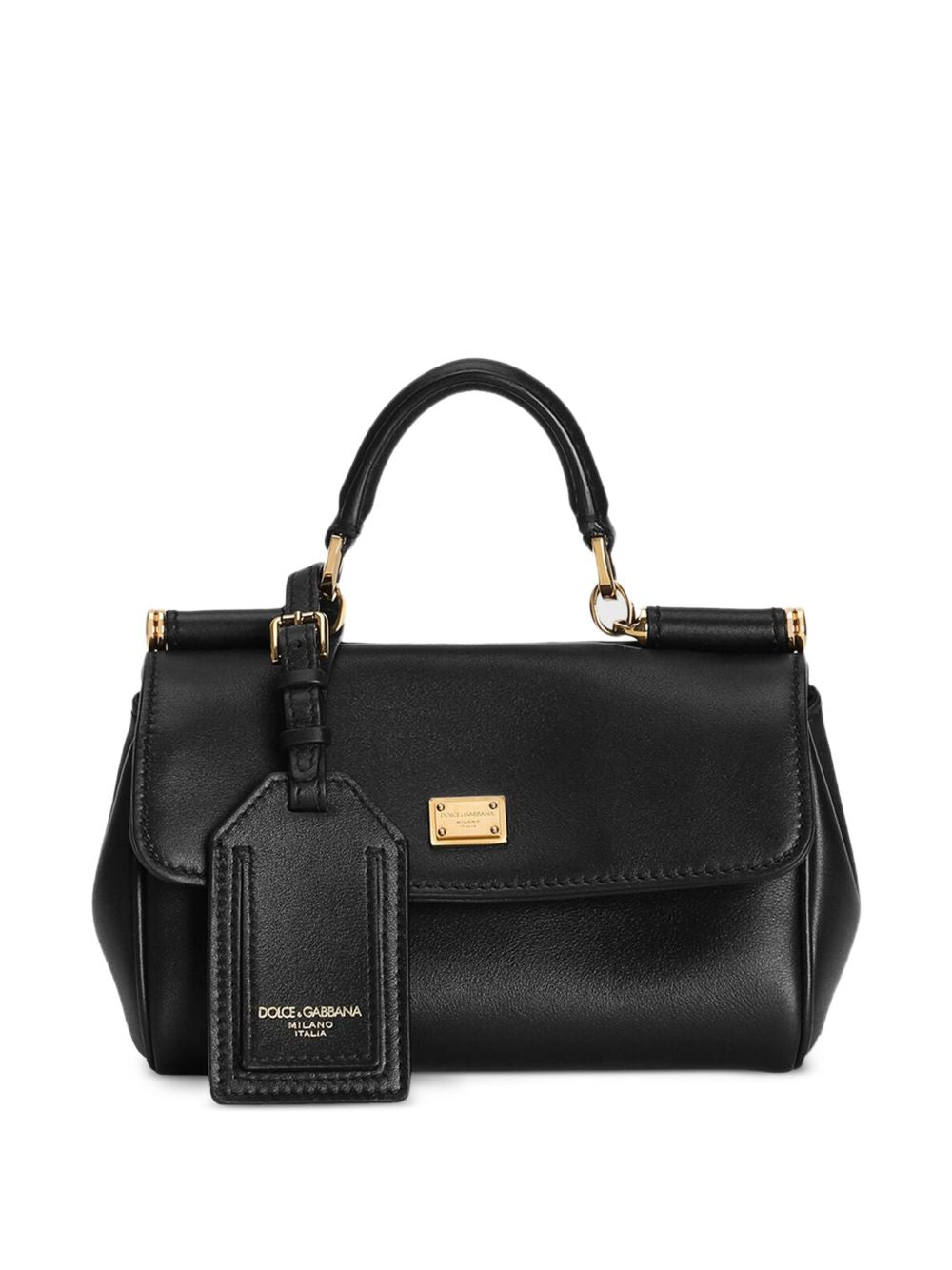 Dolce & Gabbana My Sicily Mini Handbag In Plongé Calfskin